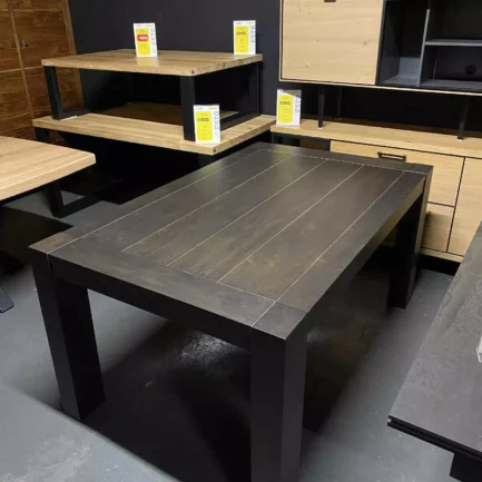 Stół rozkładany drewniany 145x100 +60