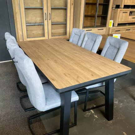 Stół rozkładany H&H Avalon Oak 190×98 +60
